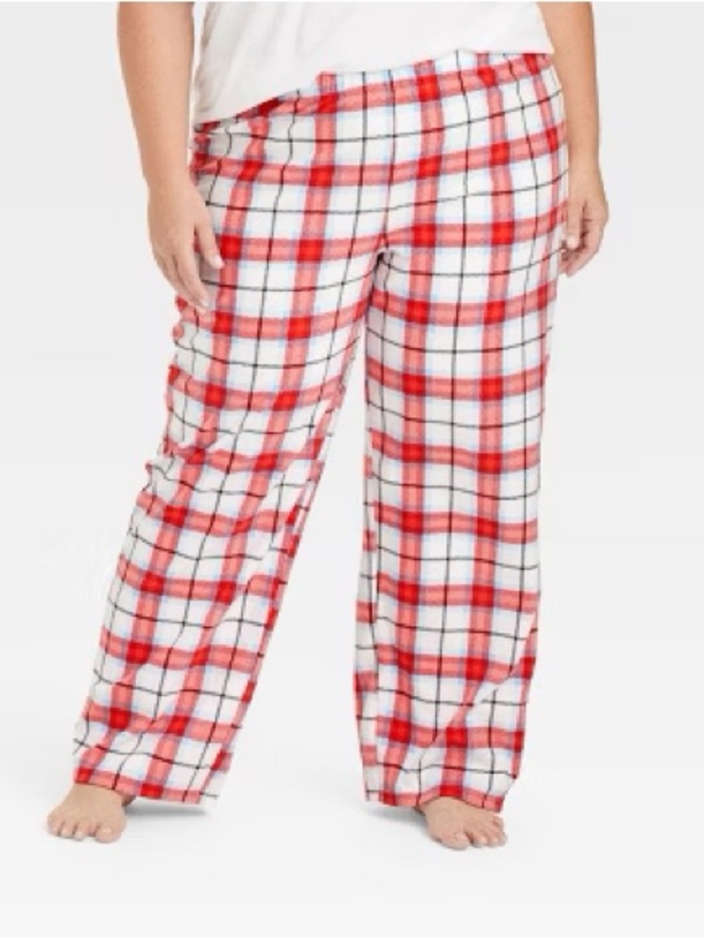 Target Wondershop Women's Plaid Microfleece Holiday Pyjama Pants